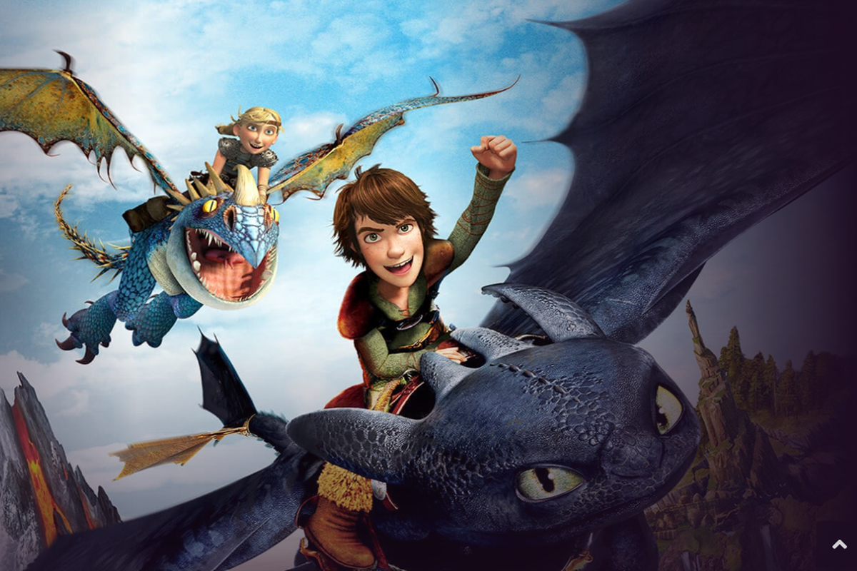 Scène du film Dragons
