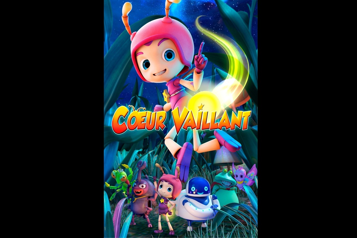 Affiche du film d’animation Coeur Vaillant
