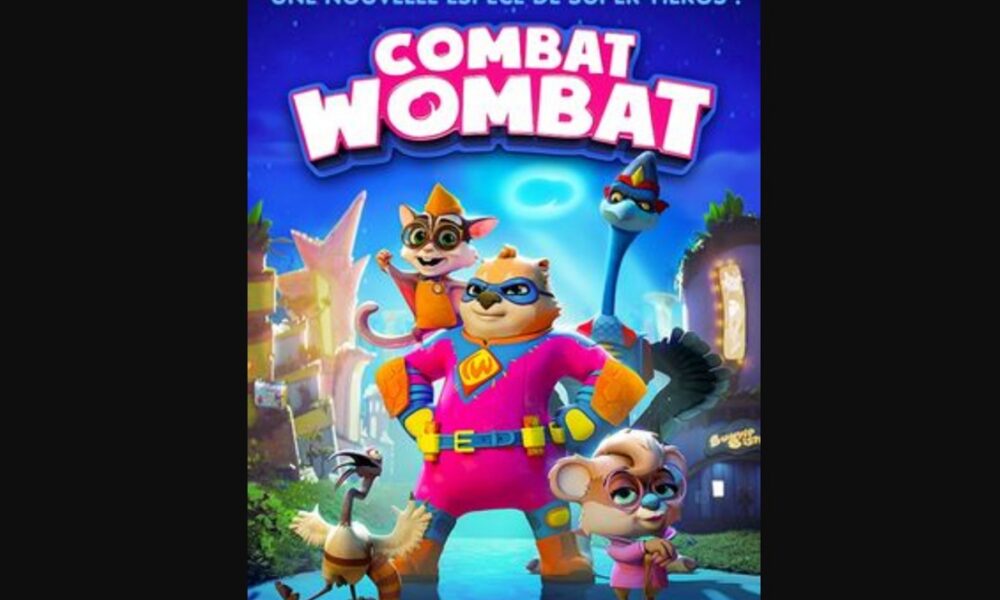 Affiche du film d’animation Combat Wombat