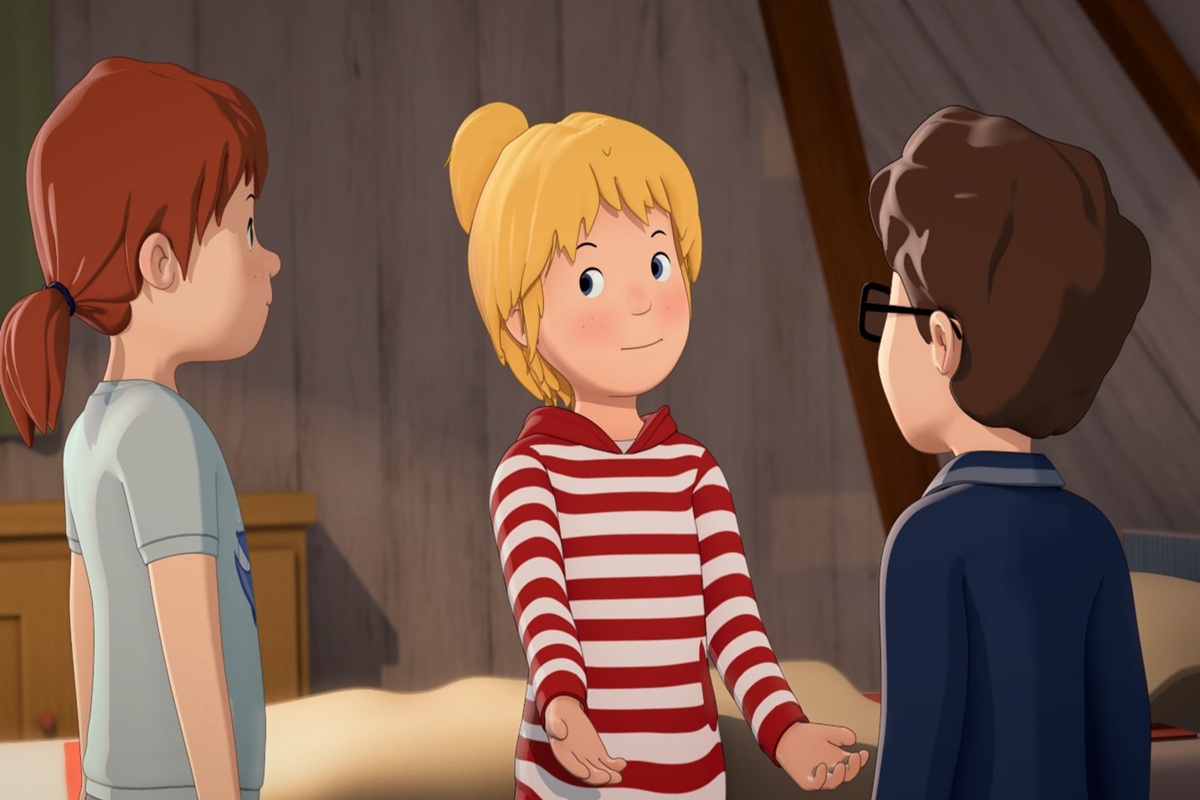 Les personnages du film d’animation Connie et le secret du chat Maou