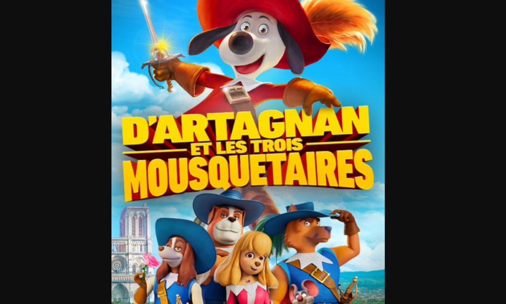 Affiche du dessin animé D'Artagnan et les Trois Mousquetaires