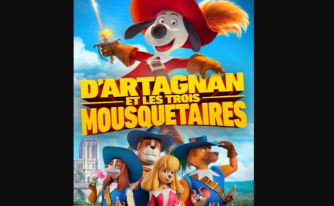 Affiche du dessin animé D'Artagnan et les Trois Mousquetaires