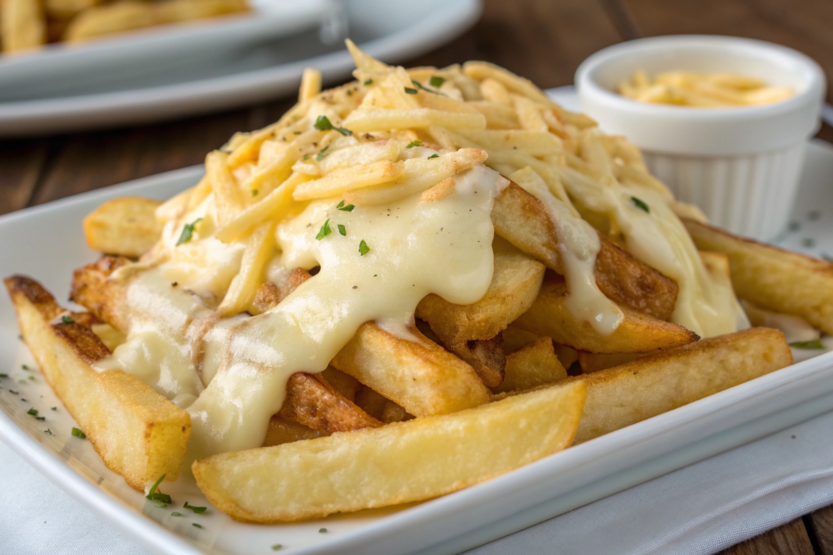 des frites de fromage