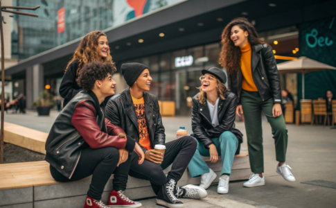 des jeunes de de la génération Z