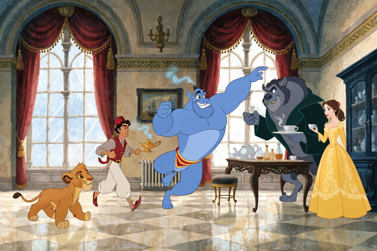 Des personnages classiques de Disney