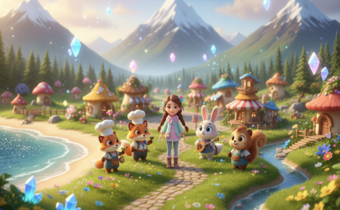 Gameplay d’un jeu de simulation comme Disney Dreamlight Valley