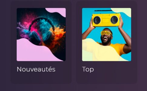 Retrouvez les titres emblématiques dans la bibliothèque Playup.