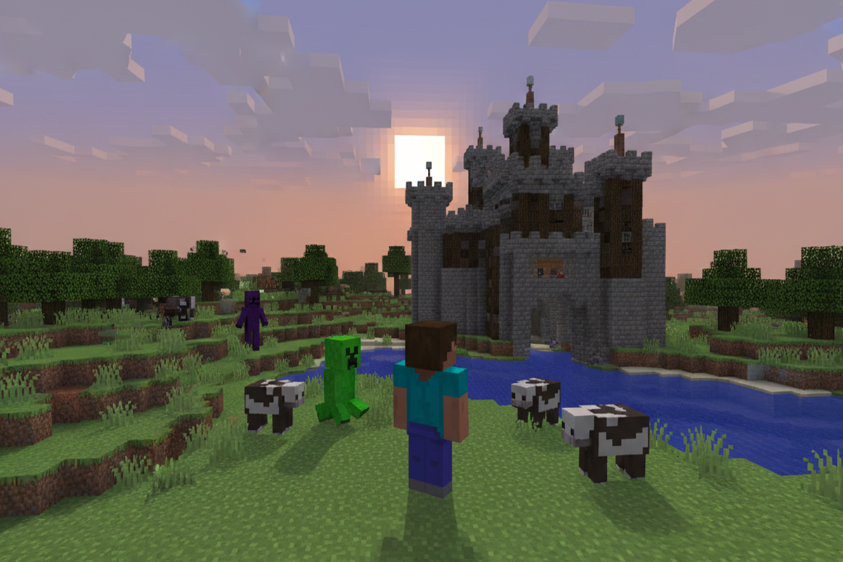 Gameplay d’un jeu similaire à Minecraft Dungeons II