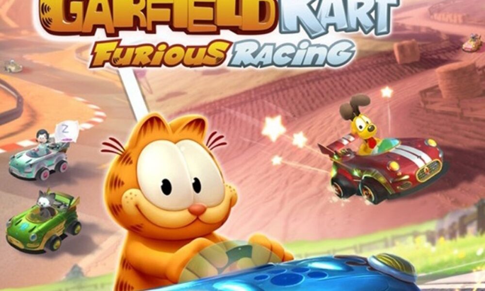 Poster du jeu PC Garfield Furious Racing