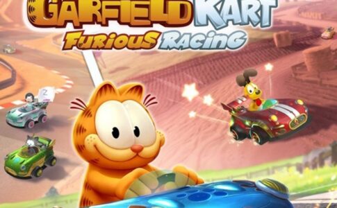 Poster du jeu PC Garfield Furious Racing