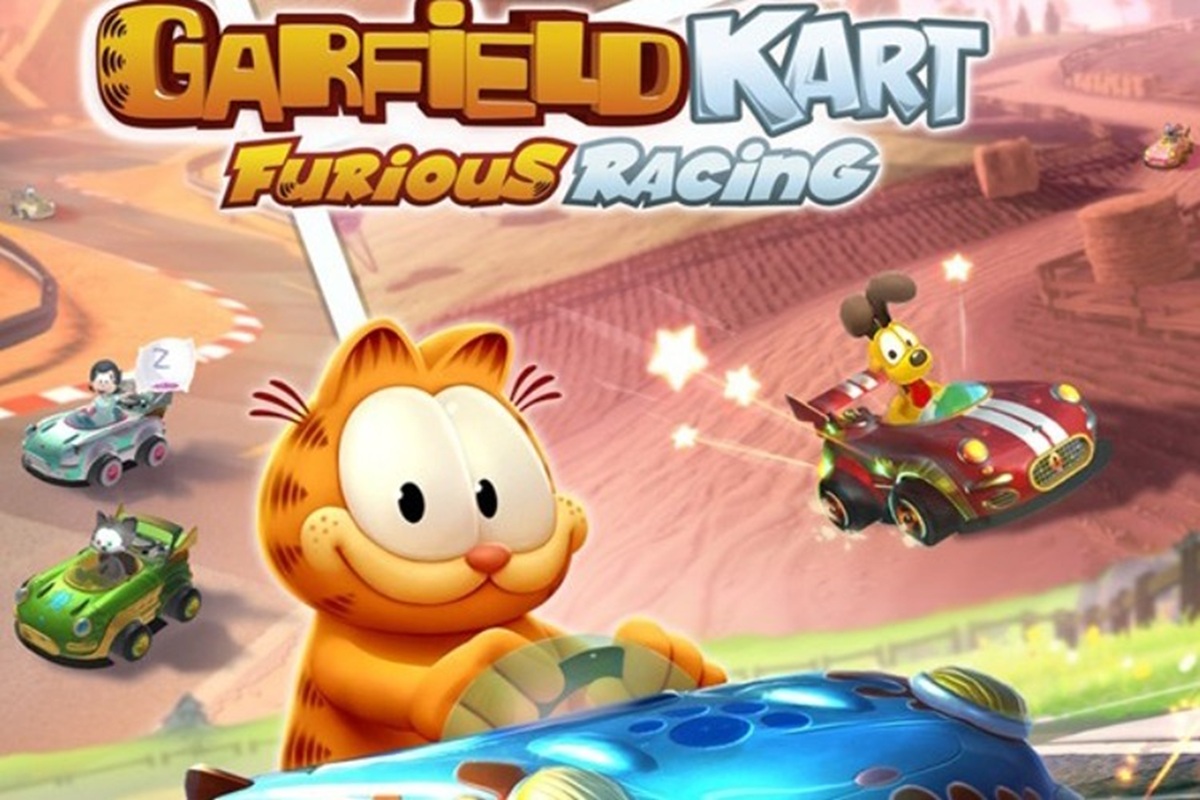 Poster du jeu PC Garfield Furious Racing