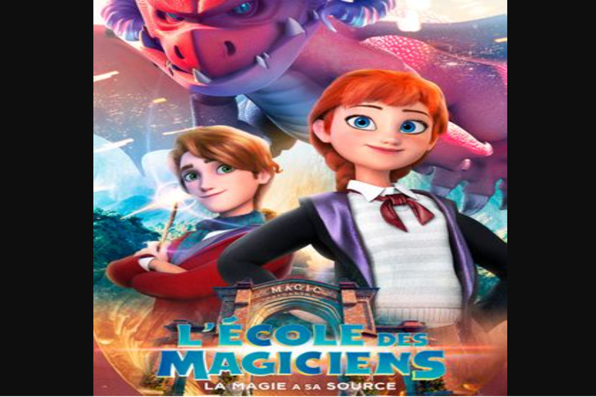 Affiche du film d’animation L'École des Magiciens
