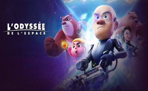 Affiche du film d'animation L'Odyssée de l'Espace