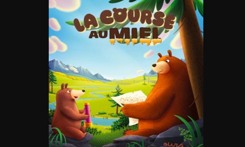 Affiche du film d’animation La Course au Miel