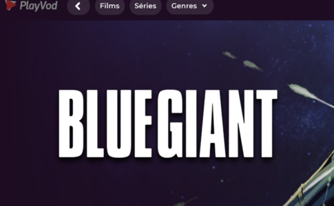 Le film Blue Giant sur PlayVOD
