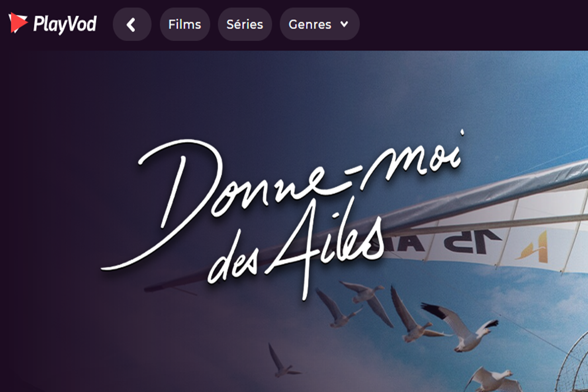 Le film Donne-Moi Des Ailes sur PlayVOD