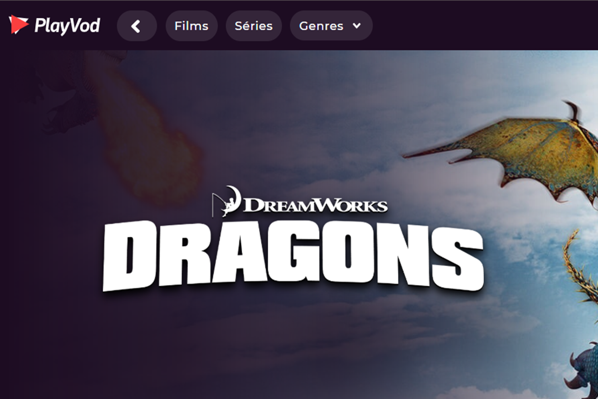 Le film Dragons sur PlayVOD