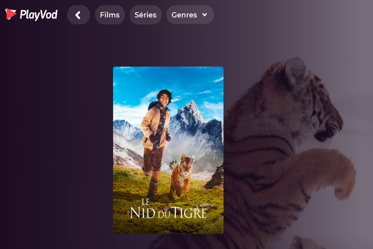 Le Nid du Tigre film sur PlayVOD