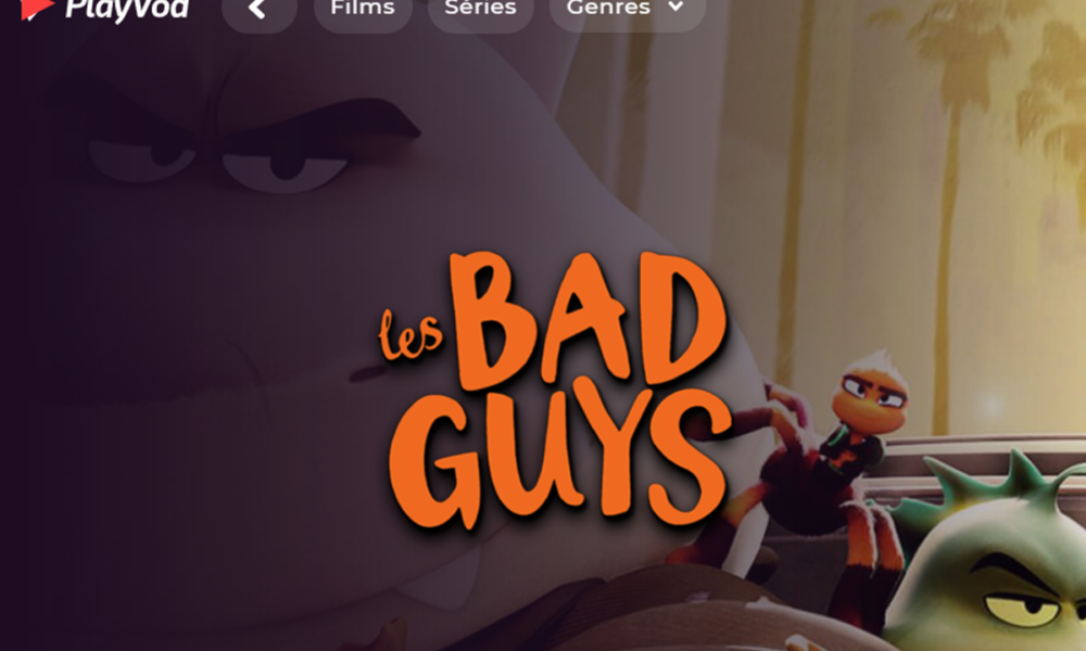 Le film Les Bad Guys sur PlayVOD