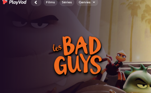 Le film Les Bad Guys sur PlayVOD