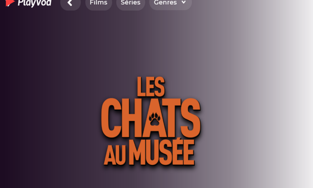 Le film Les Chats du Musée sur PlayVOD