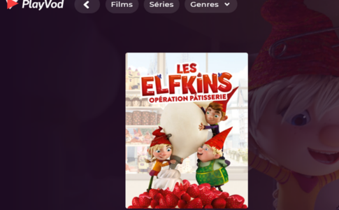 Affiche du film Les Elfkins Opération Pâtisserie disponible sur PlayVOD