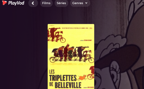 Le film Les Triplettes de Belleville sur PlayVOD
