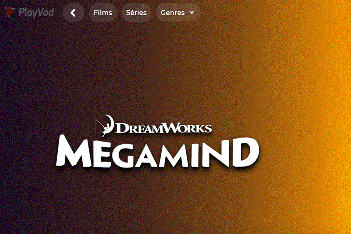 Le film Megamind sur PlayVOD