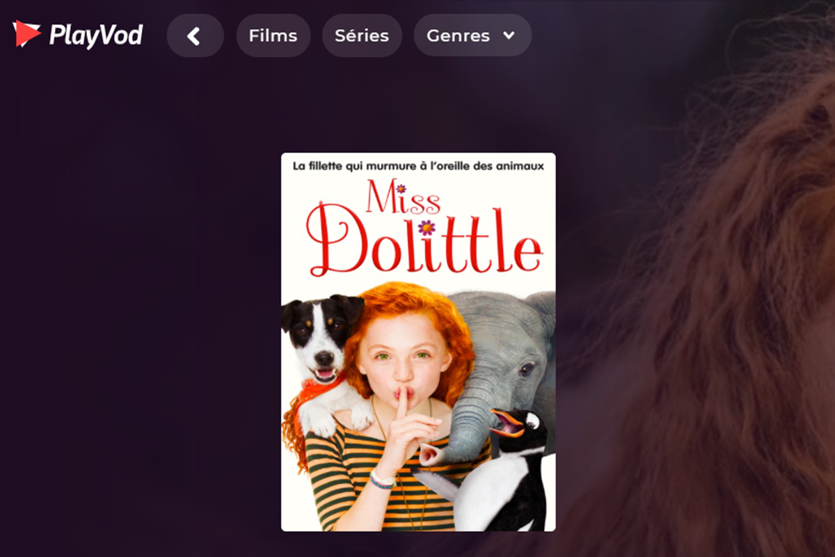 Le film Miss Dolittle sur PlayVOD