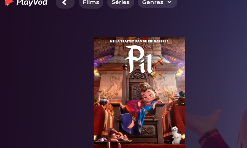 Le film Pil sur PlayVOD