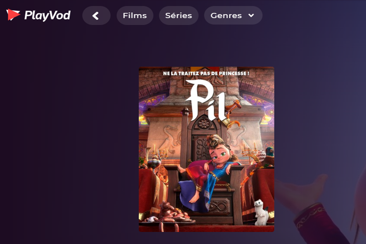 Le film Pil sur PlayVOD