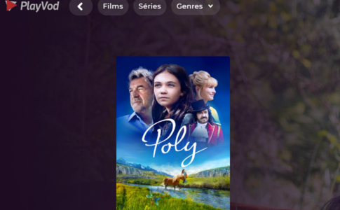 Le film Poly sur PlayVOD