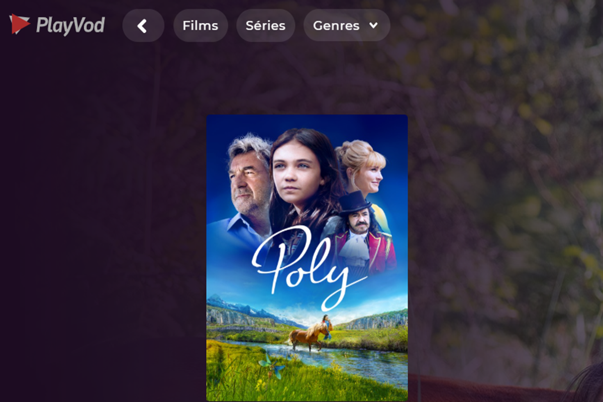  Le film Poly sur PlayVOD