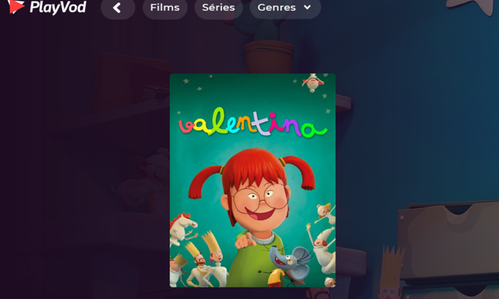 Le film jeunesse Valentina sur PlayVOD
