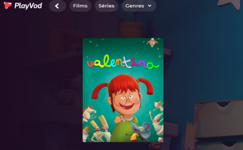 Le film jeunesse Valentina sur PlayVOD