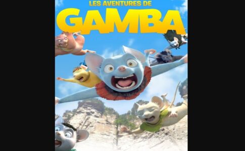 Affiche du film d'animation Les Aventures de Gamba