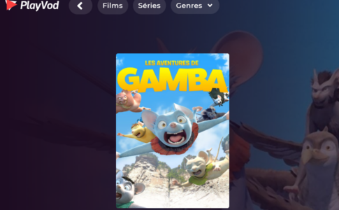 Le film Les Aventures de Gamba sur PlayVOD