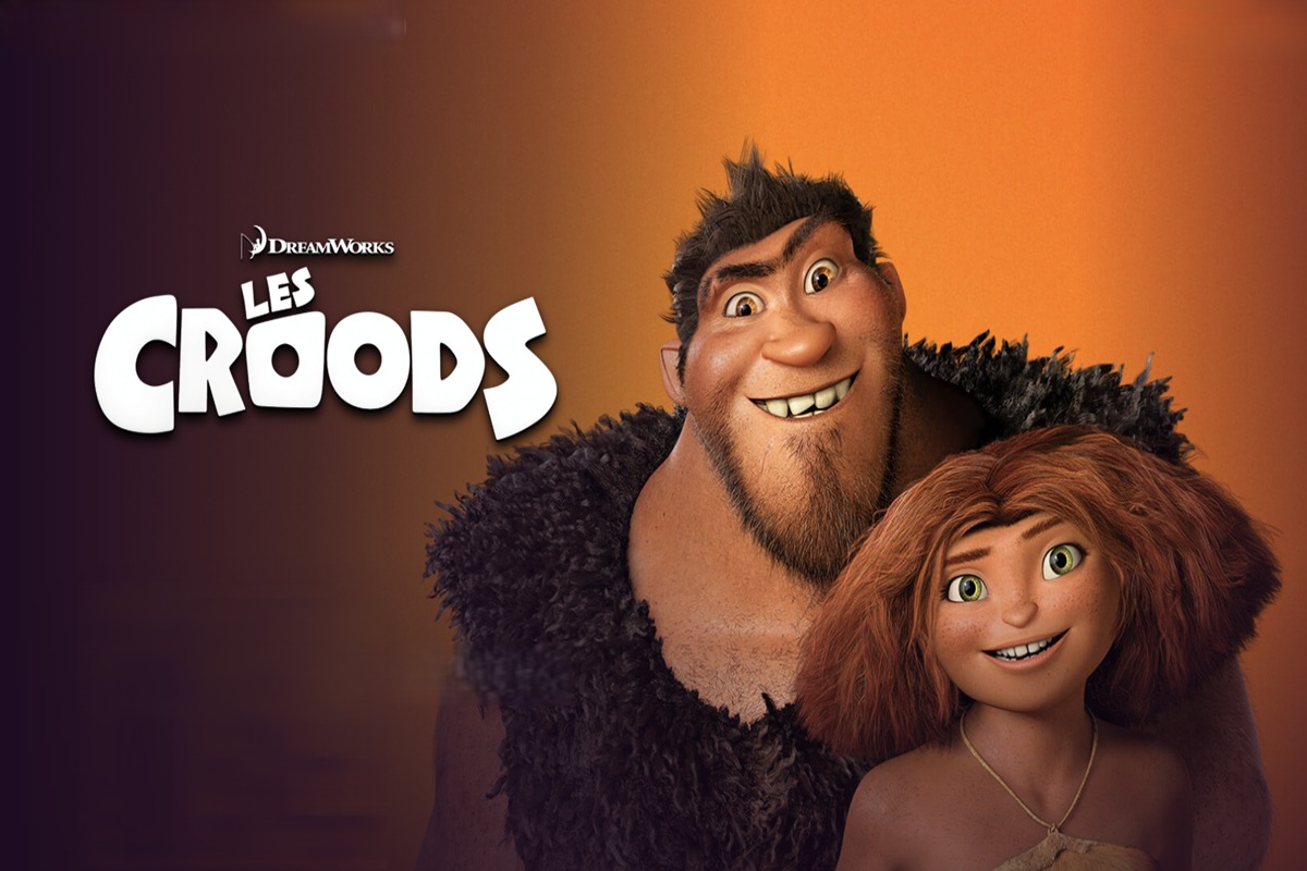 Affiche officielle du film Les Croods 