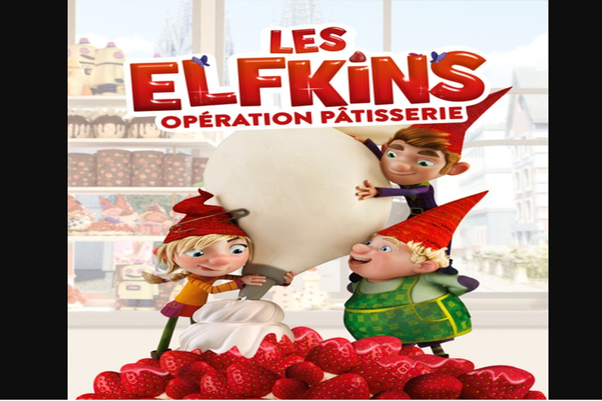 Affiche du film d’animation Les Elfkins Opération pâtisserie
