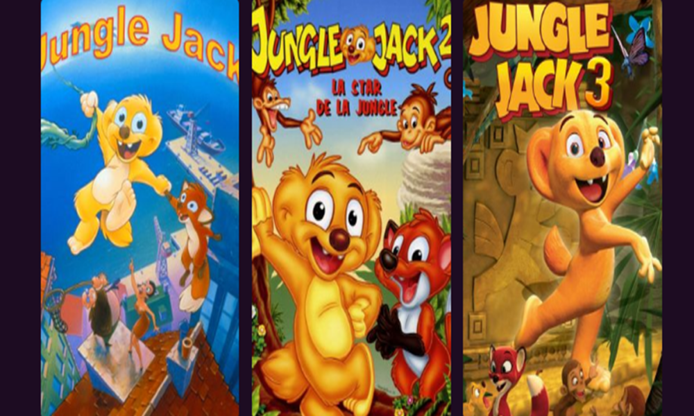 Les films de la saga Jungle Jack