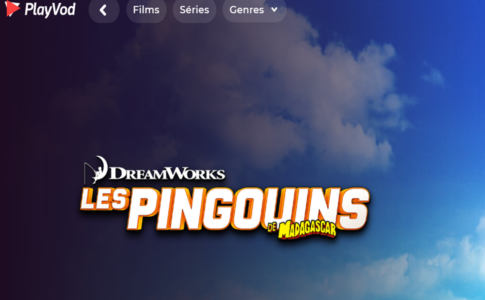 Les Pingouins de Madagascar sur PlayVOD