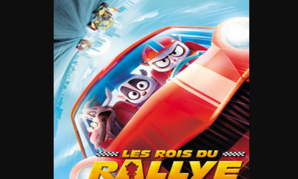 Affiche du film d’animation Les Rois du Rallye