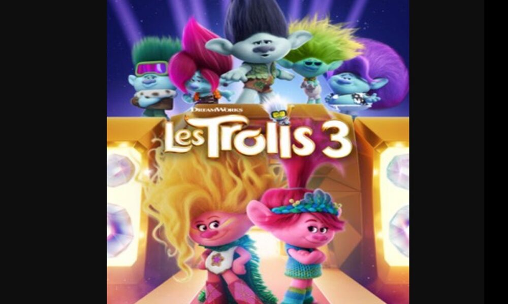 Affiche du film d'animation Les Trolls 3