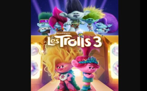 Affiche du film d'animation Les Trolls 3