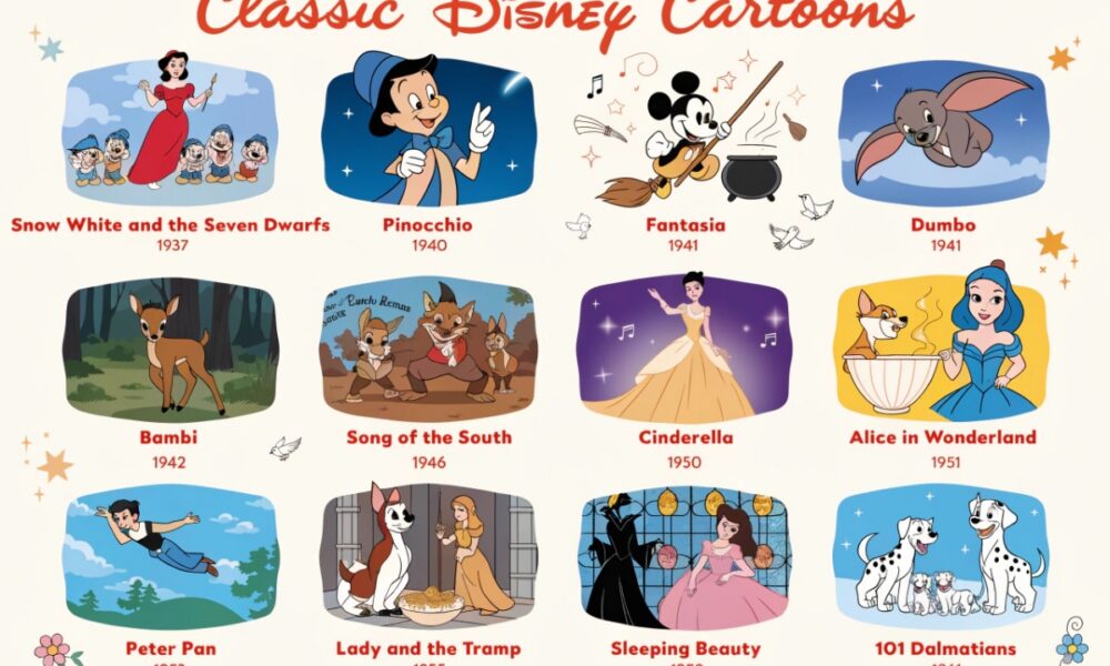 Des films Disney classiques
