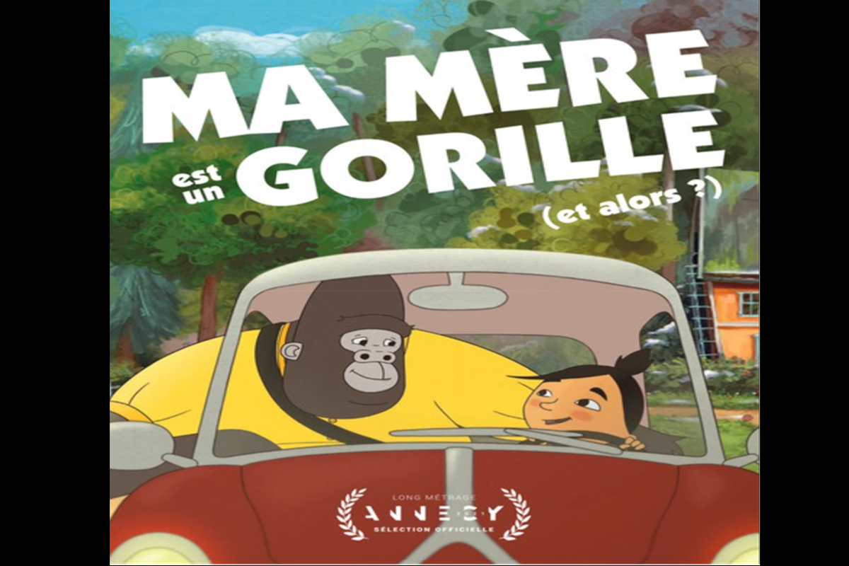Affiche du dessin animé Ma Mère Est Un Gorille (Et Alors ?)
