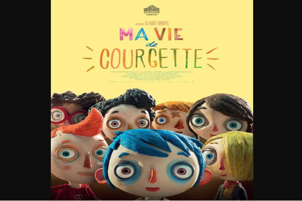 Affiche du film d'animation Ma Vie de Courgette  