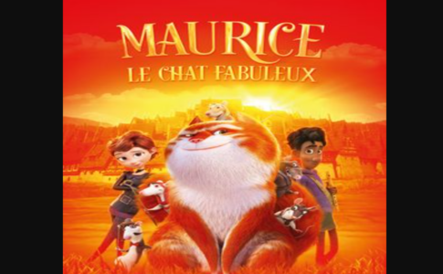 Affiche du film d’animation Maurice le chat fabuleux