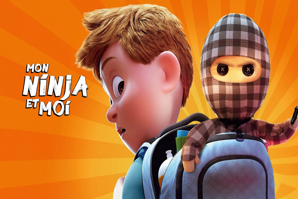 Affiche du film d'animation Mon ninja et moi