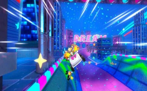 Gameplay du jeu d’aventure Nickelodeon Kart Racers 2